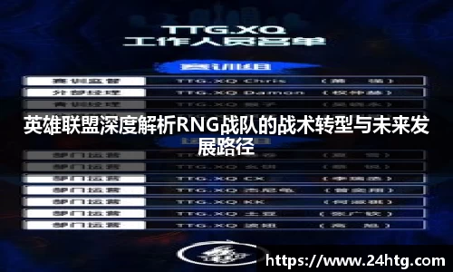 英雄联盟深度解析RNG战队的战术转型与未来发展路径